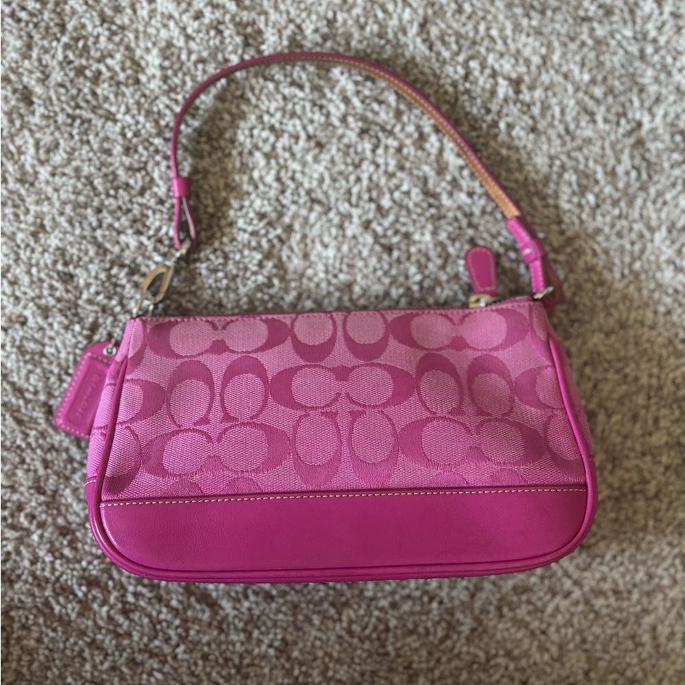 Coach Pink Demi Shoulder Bag